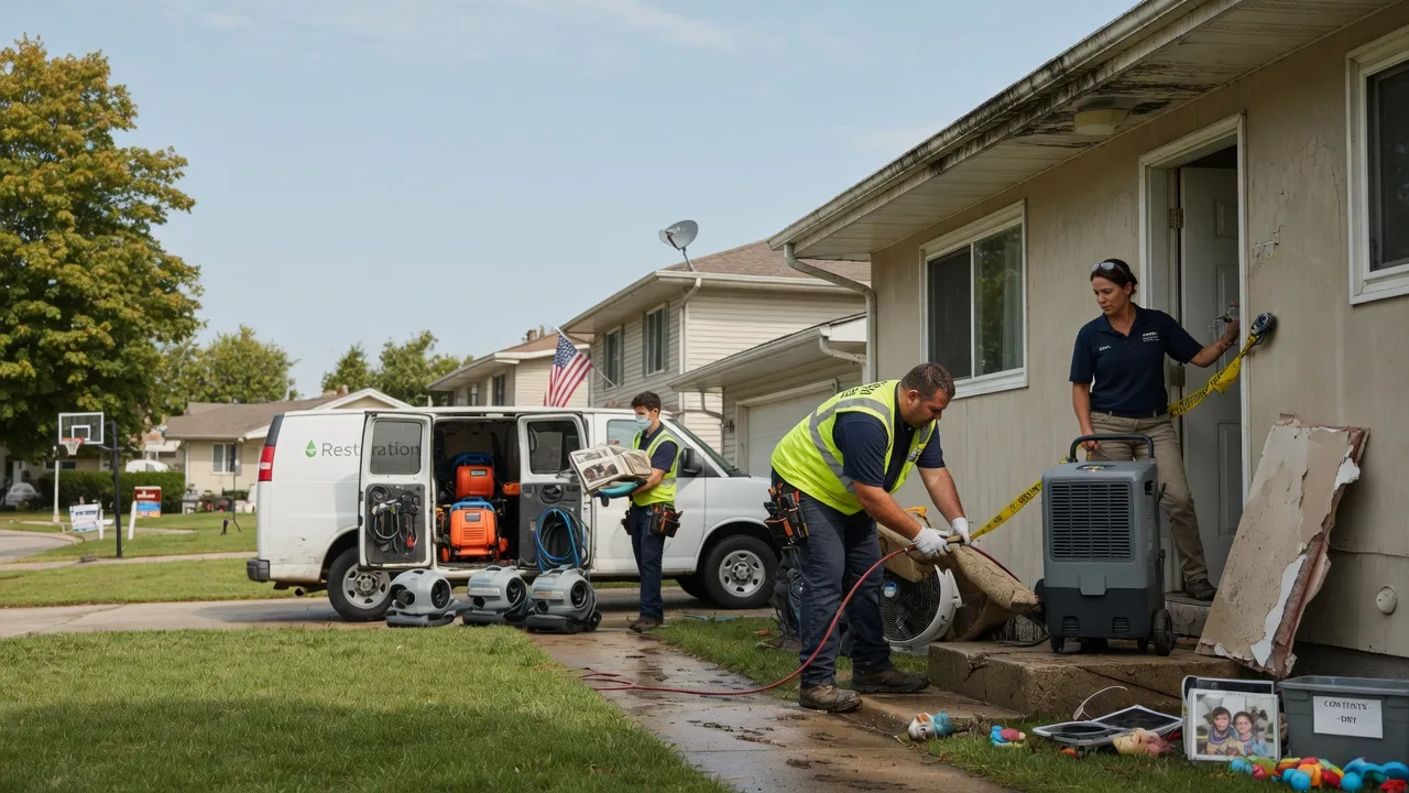 Water Damage Restoration in Afton, WY near me